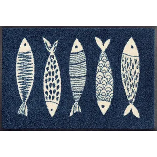 Wash+Dry Fish Tango 40 x 60 cm Blau
