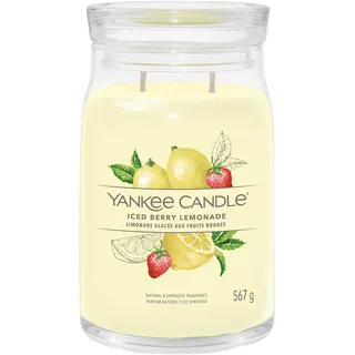 Yankee Candle Iced Berry Lemonade Duftkerze 567 g gelb