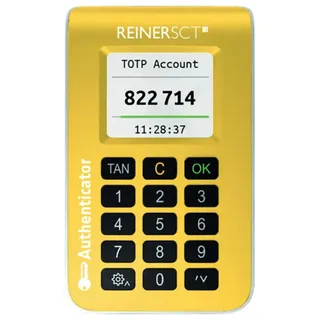 Reiner SCT Authenticator, Zwei-Faktor Authentifikation, Einmalpasswortgenerator (2708015-000)