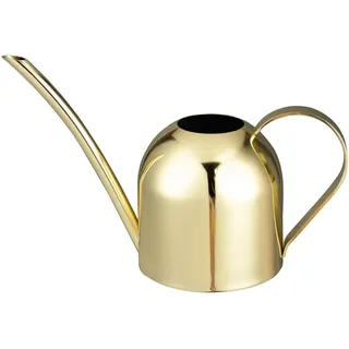 IMEEA 450ml Gießkanne Edelstahl mit langem Auslauf Kleine Blumengießkanne ideal für drinnen & draußen Perfekt für Sukkulenten Bonsai & Zimmerpflanzen(Gold)