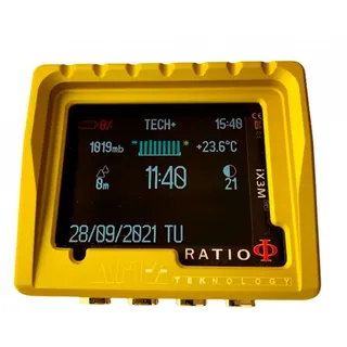 Amx Teknology Ratio Ixm3 V1 Tauchcomputer-schutz - Yellow - One Size