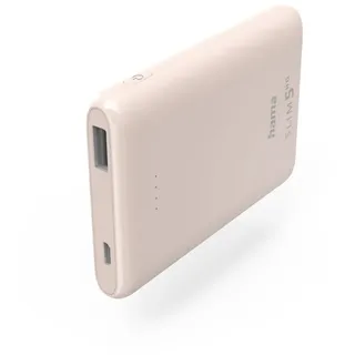 Hama Power Pack Slim 5HD hellrosa