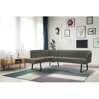 exxpo - sofa fashion »Americano« mit Keder und Metallfüßen, Bezug in verschiedenen Qualitäten,