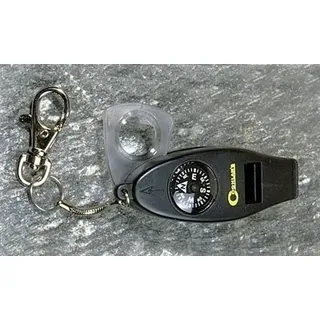 Coghlans 4 Funktionen Pfeife schwarz 