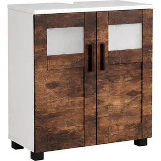 VCM Holz Badschrank Badunterschrank Nilari",