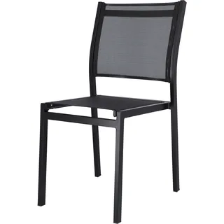 Jan Kurtz Aria Stapelstuhl Aluminium pulverbeschichtet/Kunststoffgewebe