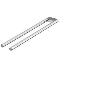Steinberg Serie 480 Handtuchhalter, 450mm, 2-armig, Edelstahl, 4802550, Farbe: Chrom
