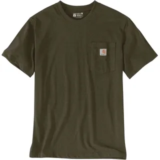 Carhartt Workwear K87 Pocket, T-Shirt - Grau (Go5) - S