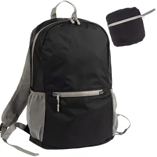 Wedo Rucksack Kunstfaser schwarz 12-13 l