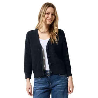 Cecil Damen Cardigan mit Häkel-Struktur