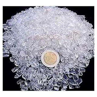Bergkristall Mini 1 kg Trommelsteine | Natur Wassersteine zur Wasseraufbereitung | Glückssteine | Mineralien | Dekosteine