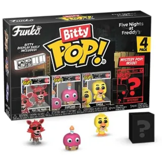 Funko Pop! Five Nights at Freddy's Foxy the Pirate Bitty 4 Packs Figur - Multicolor - One Size