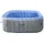N97 198 x 198 x 80 cm Grau/Blau