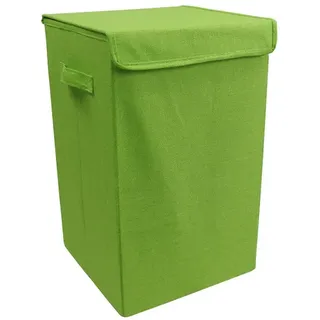 VCM »Wäschekorb Wäschebox Stoffbox mit Deckel Dreso M«, grün,