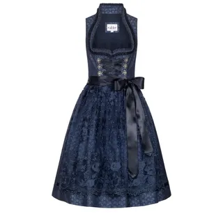 Nübler Dirndl »Dirndl midi Coro«, blau