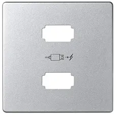 SIMON 8201096 – 033 Platte VAC Ladegerät 2 x USB Typ A