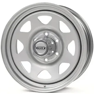 LEICHTMETALLRADER DOTZ 4X4 DAKAR SILVER 15"