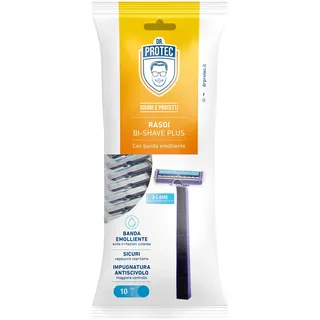Dr Protect Bi-Shave Einwegrasierer, Einwegrasierer, 10 Stück