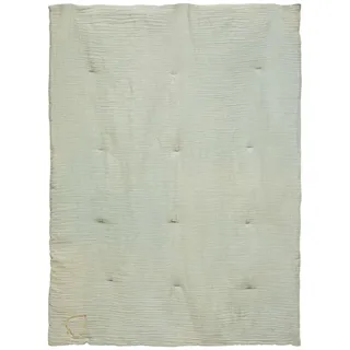 Atmosphera for kids Tagesdecke Lili 100/140 cm , Grün , Naturmaterialen , Rechteckig , 100x140 cm , Heimtextilien, Bettwäsche & Leintücher, Tagesdecken