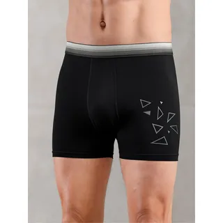Retro Pants WÄSCHEPUR, Herren, Gr. 12, 2 Stk., schwarz, 55% Baumwolle, 40% Polyester, 5% Elasthan, 5% Elasthan, 95% Baumwolle, Unterhosen Retro Pants