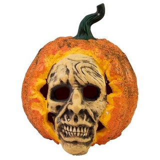 Europalms Halloween Totenkopf-Kürbis, 26cm