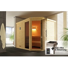 Bild Design-Sauna Cubilis 3 Sparset 7,5 kW BioS