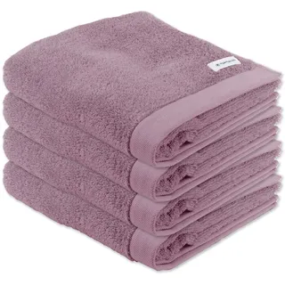 Tom Tailor Handtuch 50 x 100 cm lila 4 St.