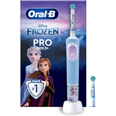 Bild Oral-B Pro Kids Kinder Rotierende-vibrierende Zahnbürste Hellblau