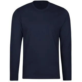 TRIGEMA Herren, Langarmshirt aus 100% Baumwolle