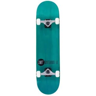 Enuff Skateboards Logo Stain 8.0 ́ ́ Skateboard - Teal - 31.5 Zoll