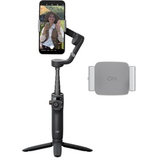 DJI OSMO Mobile 6 Smartphone-Gimbal, 3-Achsen-Stabilisierung, integrierter Verlängerungsstab, handlich und faltbar, Android und iPhone Gimbal mit ShotGuides, Vlog-Gimbal & Handy-Halter