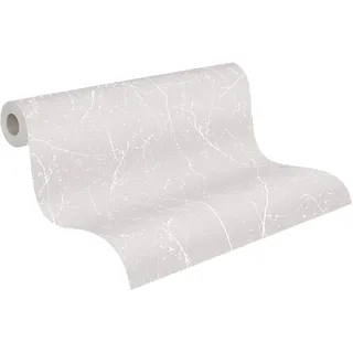 A.S. Création Vliestapete Elegance 10,05 m x 0,53 m grau/weiß 305071