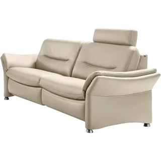 Hukla »HU-SF15058 Ledersofa, Breite 194 cm« aus Leder, optional Kopfstütze u. WallAway-Funktion,