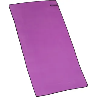 Sporthandtuch GÖZZE "Sports by Gözze", lila, B:70cm L:140cm, Microfaser, Obermaterial: 90% Polyester, 10% Polyamid, Handtücher, Sporthandtuch, im Set, schnell trocknend, Mikrofaser, für Sport, Reisen & Camping