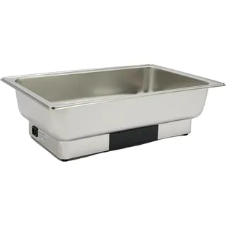 Elektrischer Speisenwärmer, 600W Leistung, 220V Spannung, 9L Kapazität, Temperaturbereich 3590°C, Edelstahlmaterial