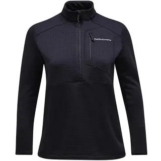 Peak Performance Trail Polartec Fleece Mit Halbem Reißverschluss - Black - L