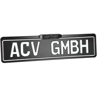 ACV Electronic Kennzeichenhalter Rückfahrvideosystem Schwarz