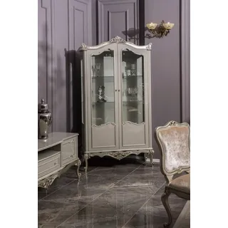 Luxus Sideboard Fernsehwand tv Schrank rtv Möbel Schränke Holz Lowboard Kommoden - Grau