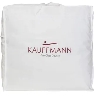 Kauffmann Comfort Warme Daunendecke, 100 % reine ungarische Jungfrau-Daunen, Einzelbett, 155 x 200 cm
