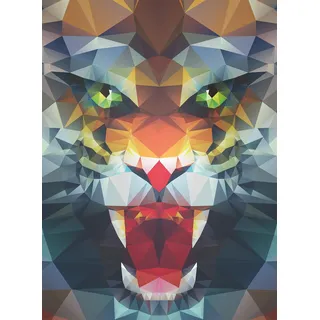 Ravensburger 12000239 - Löwe aus Polygonen