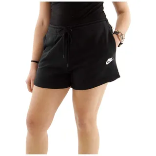 Nike Sportswear Essential Shorts Damen 010 black/white XL