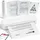 M833 Thermodrucker A4 Mobiler Drucker A4 für Unterwegs Tragbarer Drucker Bluetooth 300DPI 53mm-216mm Druckbreite Kompatibel mit Handys Laptops für Business Reisen Rechnungen Weiß