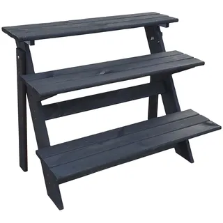 Promadino Blummentreppe A_nja 78 x 62 cm Grau