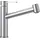 Ambis-S Einhebelmischer Edelstahl gebürstet