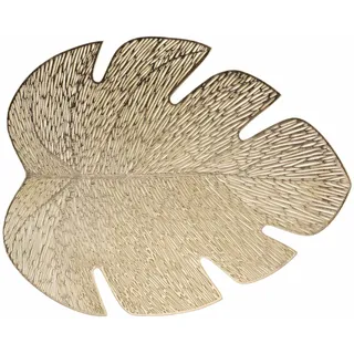 Douceur d'Intérieur Flamboyant Tischset (36 x 46 cm), Gold, durchbrochenes PVC