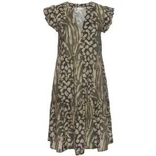 LASCANA Sommerkleid Animalprint Grün 36