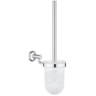 Grohe Essentials Authentic Toilettenbürstengarnitur, chrom, 40658001,