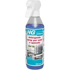 HG Spray für Fenster, Fenster und Spiegel, entfernt effektiv Fett und Schmutz, 500 ml (142050106)