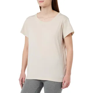 Tommy Hilfiger Damen S/S T-Shirts, Beige (Chasmere Creme), M
