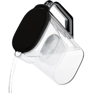Wessper Wasserfilter Kanne schwarz 2,7L